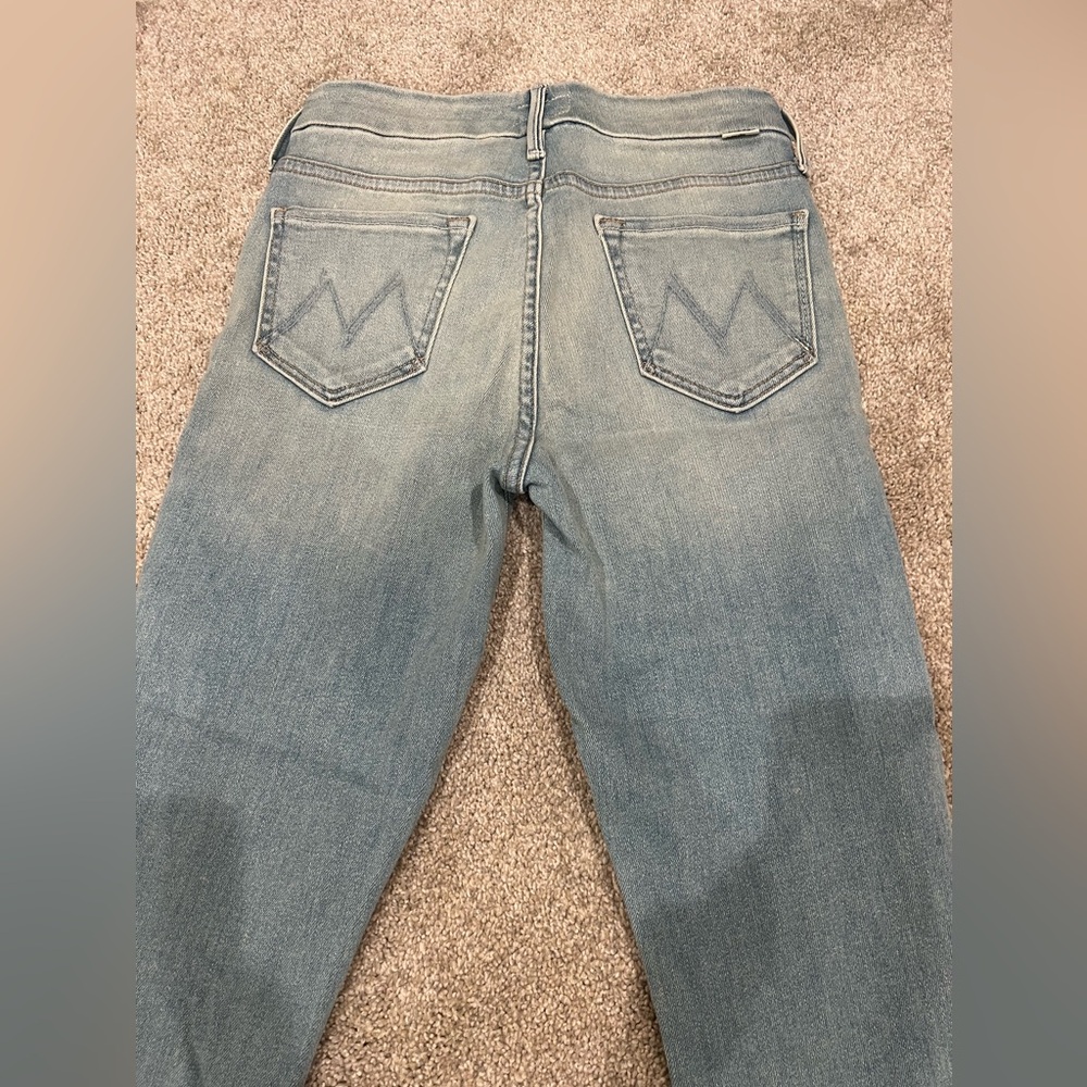 Mother Skinny Ankle Jeans - Picture 3 of 4